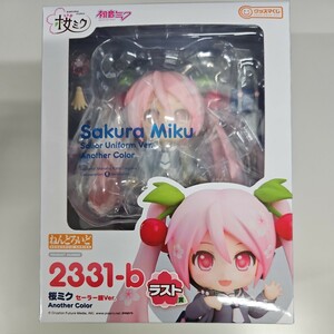 桜ミク セーラー服Ver. 2024 ラストワン賞 ラスト賞 ねんどろいど 初音ミク Sakura Miku グッスマくじ 2331-b 新品 未開封