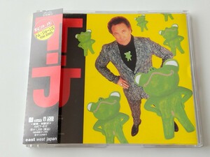 トム・ジョーンズ Tom Jones / 恋はメキ・メキ If I Only Knew(LP,Edit,Inner City Mix)/KISS(ART OF NOISE feat.Tom Jones)帯付CD AMCY812