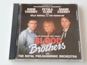 BLOOD BROTHERS MUSICAL David Cassidy/Petula Clark/Shaun Cassidy with Willy Russell,Royal Phil CD RELATIVITY 88561-1539-2 95年作品