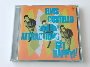 【94年リマスター】Elvis Costello and the Attractions / GET HAPPY! CD RYKODISC CANADA RCD20275 エルヴィス・コステロ80年名盤,