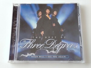 THE BEST OF The Three Degrees: When Will I See You Again EPIC US ZK64915 スリー・ディグリーズ,天使のささやき,Love Is The Message