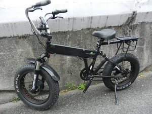 「電動アシスト自転車 FATBIKE「グランビート」中古現状車 手渡し希望」