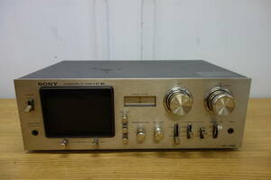 SONY VT-M5 AUDIOSCOPE TV TUNER 1977 year made electrification possible Sony audio scope tv tuner used junk 1 control ZI-100