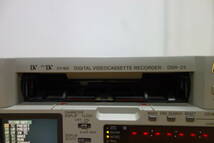 SONY DSR-25 デジタル ビデオカセットレコーダー 2005年製 通電可 業務用 ソニー DVCAM 中古 ジャンク品 管理100_画像3