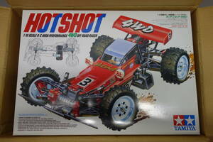 TAMIYA 1/10 электрический RC 4 колеса ведущие рейсинг Buggy hot Schott 4WD радиоконтроллер не собран текущее состояние товар управление ZI-120