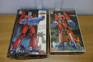 AOSHIMA Space Runaway Ideon plastic model 2 point set sale 1/420 1/600 not yet constructed bond is ... we do used present condition goods control ZI-100
