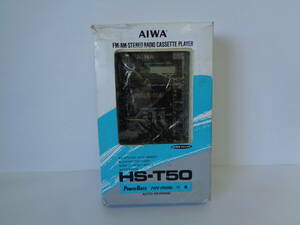 AIWA Aiwa HS-T50 FM/AM кассетная магнитола радио не использовался товар управление ZI-60