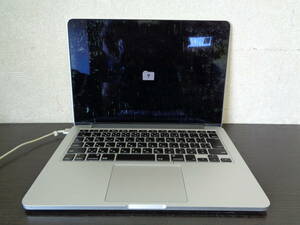 Apple MacBook Pro A1502 2015年代 i5-5257U 8GB 13インチ ？画面表示OK ジャンク品 部品どりに 管理N264-ZI