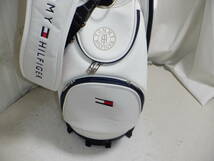 TOMMY HILFIGER 9.0型アスリートスポーツ★中古/超美品★(WHｘNV)ゴルフ キャディバック_画像5