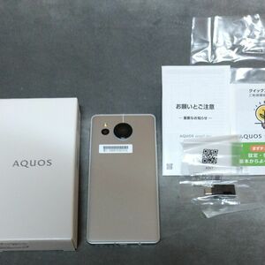 未使用　AQUOS sense7 plus シルバー Softbank アクオス