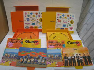 即決 BTS Butter Peaches CD未再生 Butter Cream ver. CD 未再生 アルバム ランダムなし 2種類セット