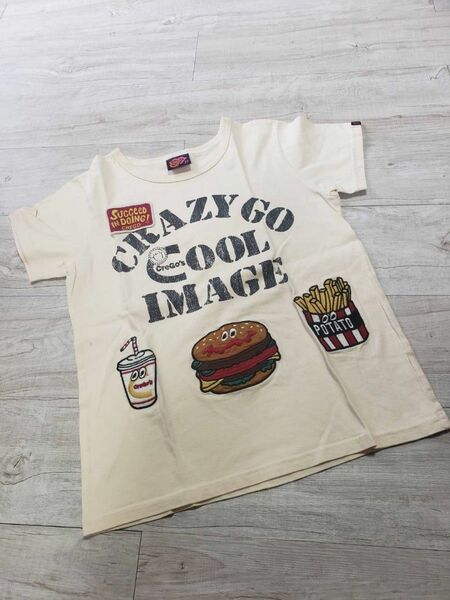 今月末まで価格！これ以上は不可！ Crazygogo 半袖Tシャツ 150cm~155cm