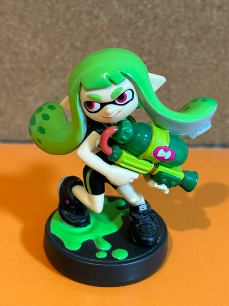 スプラトゥーンamiiboガール ライムグリーン 限定カラー