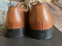 未使用　BRUNO MAGLI made in Italy　size 42　色　cognacコニャック 26.5-27.0 ブルーノマリ_画像5