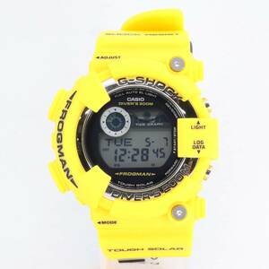 ITNAP19B0OYO 即決 本物 未使用 CASIO カシオ Gショック FROGMAN フロッグマン GF-8250-9DR 腕時計 ソーラー 海外モデル イエロー メンズ