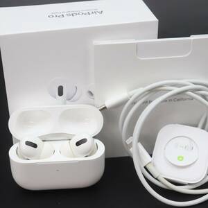 IT5KJO95CIKM 即決 本物 Apple アップル AirPods Pro エアポッズ プロ 第1世代 MWP22ZM/A ホワイト イヤホン イヤフォン 充電ケース