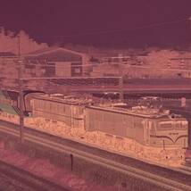 古い鉄道写真 ネガフィルム EF65506 あかぎ EF5889 KTR8016 DE101106 はしだて 綾部駅 列車 昭和 電車 （051302_画像4