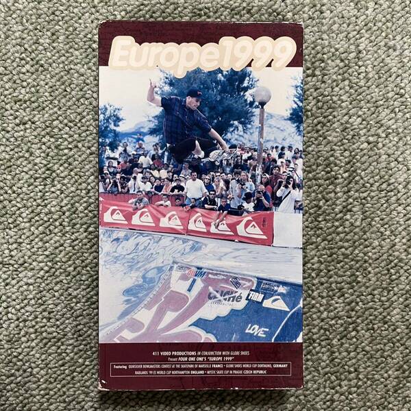 Europe1999 FOUR ONE ONE'S VHS JOHN CARDIEL BUCKY LASEK SKATEBOARD