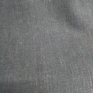 金の鈴 古い久留米絣 書生絣 リメイク 手仕事材料 裏地はパッチワークに最適藍木綿の画像4
