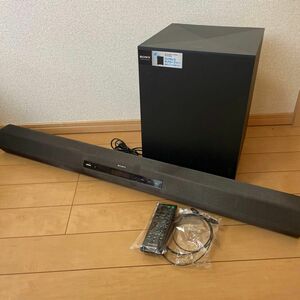 #520 SONY サウンドバー　シアターバー　TVスピーカー SA-CT260