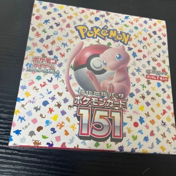 151 1BOX シュリンク付き　新品未開封 ポケモンカード