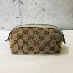 yt2051【60】//GUCCI★グッチ　GGキャンパス　小物入れ　化粧ポーチ　29596　205027