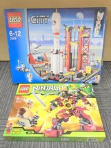 【未組立品】LEGO CITY 3368 スペースセンター NINJAGO 9448 サムライ・ロボ レゴ 2個セット シティ ニンジャゴー 1円~　S3381_画像1