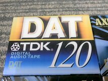 【未開封品】AXIA DAT B 54 74 TDK DA-R120S maxell DM46D DATカセットテープ 他 6個セット アクシア マクセル 1円~　S3415_画像2