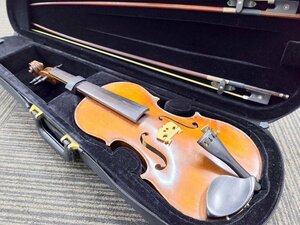 Copie de Antonius Stradivarius Cremonen fis Faciebat Anno 1721 4/4Size バイオリン ケース付 現状品 1円～　Y7146