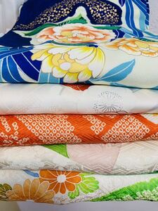  kimono floral print long-sleeved kimono summarize .5 sheets material material silk 