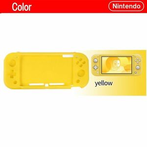 ニンテンドー 任天堂 スイッチ ライト Switch Lite シリコン ケース カバー バッグ 保護 周辺機器 耐衝撃 防水 イエロー