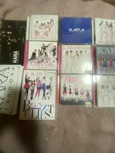KARA(カラ)DVD+ベストアルバム 2CD CD+アルバム CD+ミニアルバム CD+シングル CD DVD +シングル CD 計11枚セット 韓流