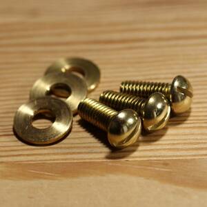 [ normal car ] high class .. washer attaching brass number bolt 3 set Toyota Lexus Nissan Honda Subaru MMC Mazda Suzuki Daihatsu 