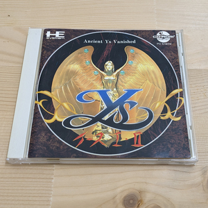 ≪送料無料≫ Ys イースⅠ・Ⅱ 動作確認済 PCエンジン CD-ROM2