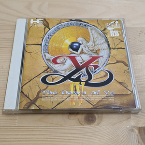 ≪送料無料≫ Ys イースⅣ The Dawn of Ys 動作確認済 PCエンジン SUPER CD-ROM2