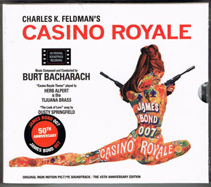 【2CD】007/カジノ・ロワイヤル ◆ 45周年記念盤(Box入り2枚組) ◆ バート・バカラック