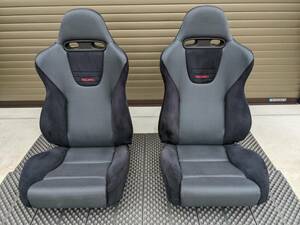 【流用に！1円～】RECARO SP-J 三菱ランサーエボリューション5 純正レカロシート 破れなし2脚セット！ セミバケ 検SR-3/SR3/AM19/ランエボ