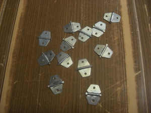 ( including in a package un- possible ② various metal hinge S type (12 pieces go in ) beautiful goods 