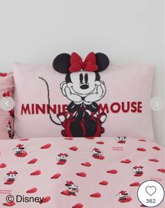 ジェラートピケ　Minnie ジャガードピローケース　ミニー