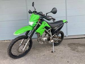 神戸明石発！カワサキ KLX125(LX125C)フルエキマフラーに前後ホイール等カスタム多数！ベース等にどうぞ！検DトラッカーKDXグロム林道