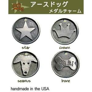  free shipping USA brand earth dog dog. necklace . attaching . medal charm Crown pattern 
