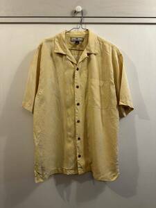 トミーバハマアロハシャツtommybahama シルクシャツハワイアン 半袖シャツ 