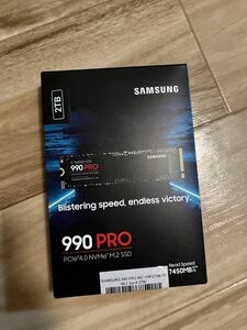 新品未開封Samsung 990 PRO SSD 2TB PCIe 4.0 M.2