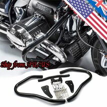 送料無料.. BMW R18 R18B Classic R 18 2020-2023年式 フロント エンジンガード クラッシュバー Brilliant Black オートバイ BMW-EG 新品_画像4