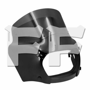 送料無料.. ハーレー ソフテイル ファット ボブ FXFB FXFBS 18-24 ヘッドライト フェアリング マスク ボディ カバー 光沢黒 ABS カスタム