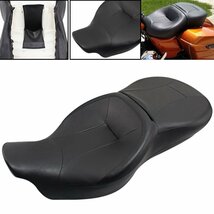 送料無料.. ハーレー ツーリング ロード キング エレクトラ ストリート トライグライド 14-22 フロント リア シート Touring-Seat-14 新品_画像8