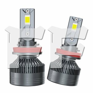  new product!! 120W H8 H11 H16 24000LM LED head light foglamp optical axis adjustment 12V canceller built-in nonpolar new vehicle inspection correspondence high luminance H85 2 piece 