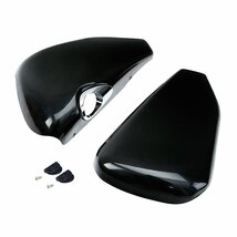 送料無料.. ハーレー スポーツスター XL 883 1200 XL 48 2014~2023年式 バッテリーカバー 光沢黒 Brilliant Black XL883-BC-B 左右組 新品_画像2