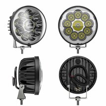 送料無料.. 新発売!! LED ワークライト 30W 4インチ 作業灯 ホワイト CREE ワイヤーハーネスキット付属 12V/24V ジープ ジムニー SUV 2個_画像8