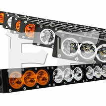 送料無料.. 120W 4000LM LED ワークライト 作業灯 ホワイト/アンバー スッポトライト/フラッドライト CREEチップ 12V/24V AW-120W 1個_画像1